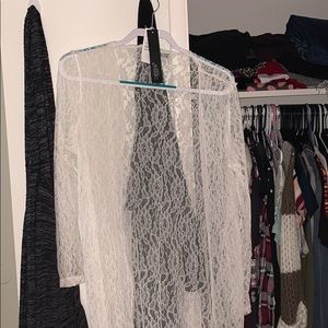 Floral see through cover